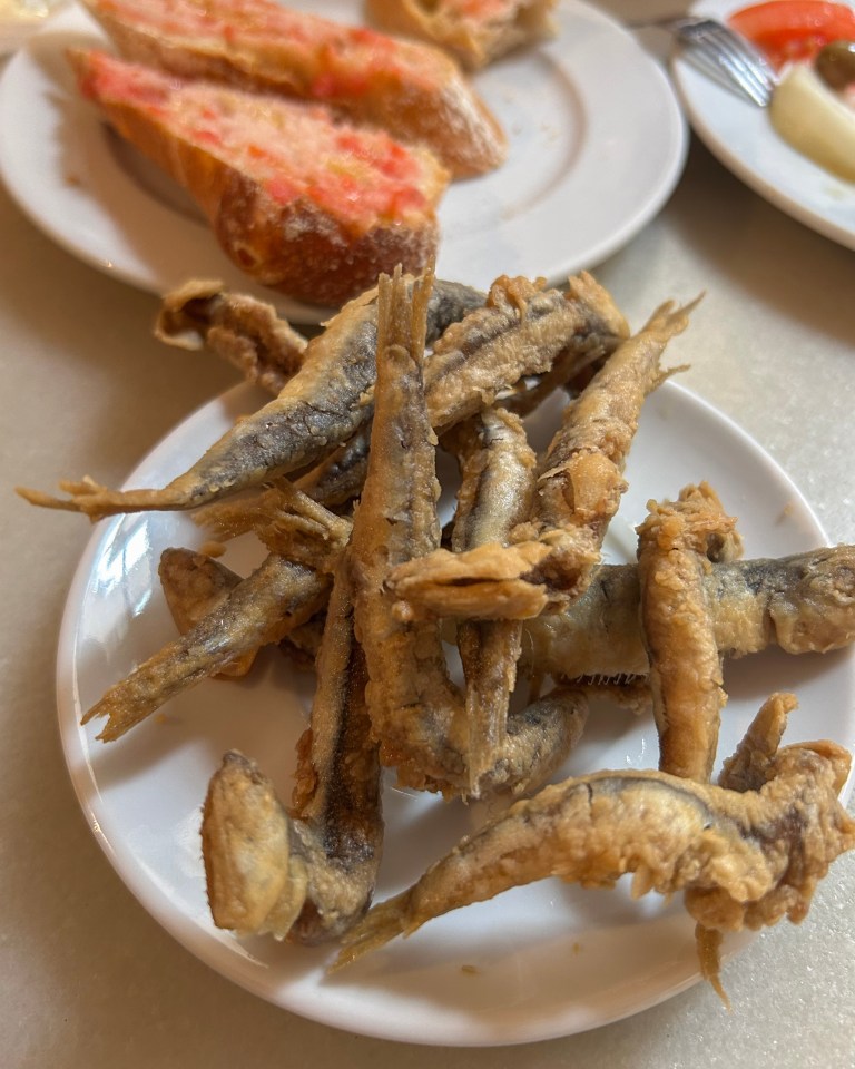 Fried Sardines